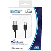 MediaRange Charge and Sync Cable USB 2.0 to Apple Lightning MRCS137