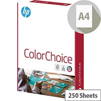 HP Color Choice White A4 Printer Paper 160gsm Pack of 250 CHPCC160X414