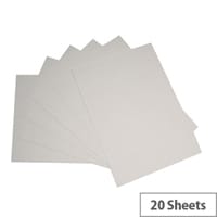 RDI Office A3 Paper Card White 205gsm Pack of 20 WCA320