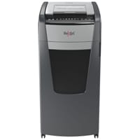 Rexel Optimum Auto Feed+ 750 Sheet Automatic Micro Cut Paper Shredder, P-5 Security, Large Office Use, 140 Litre Removable Bin, Castor Wheels, 2020750M