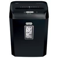 Promax QS 12/23 Strip Cut Shredder 2104584, Shreds up to 12x A4 sheets 80gsm, P-2 DIN Security Level 6mm, Colour: Black