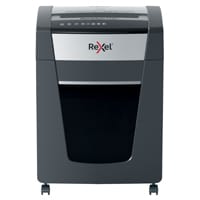 Rexel Momentum P420 Plus Micro Cross Cut Shredder - 30L Capacity Bin, Shreds 20 A4 Sheets in one Pass, Level 4 Security - Colour: Black 2021420XEU