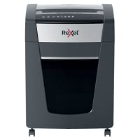 Rexel P515+ Micro Cut Paper Shredder, Shreds 15 Sheets At Once, P5 Security Level, Jam-Free Technology, Office Use, 30 Litre Pull-Out Bin, Black