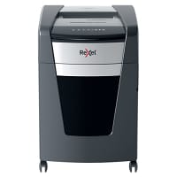 Rexel XP420+ Cross Cut Paper Shredder, Shreds 20 Sheets At Once, P4 Security Level, Jam-Free Technology, Office Use, 60 Litre Pull-Out Bin, Black