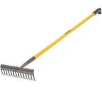 Roughneck Sharp-Edge Soil Rake