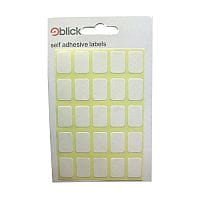 Blick Label Bag 12x18mm White 20 x 175 Labels (3500 in Total) RS002758