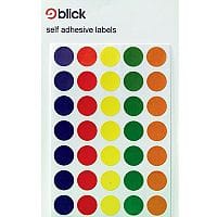 Blick Label Bag 13mm Assorted 20 x 140 Labels (2800 in Total) RS004950