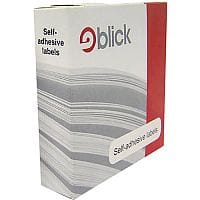 Blick Dispenser Label 25x50mm White Pack of 400 RS008958