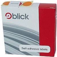 Blick Dispenser Self-Adhesive Label 19mm Blue Pack of 1280 RS011453