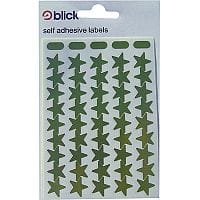 Blick Label Metal Star Gold 14mm 20 x 135 Labels (2700 in Total) RS025351
