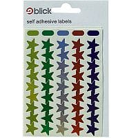 Blick Label Metal Star Assorted 14mm 20 x 135 Labels (2700 in Total) RS026150