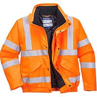 Portwest RT32 Hi-Vis Bomber Jacket RIS Orange XL