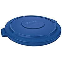 Rubbermaid Snap on Lid for FG262000 75.7L BRUTE Round Containers Blue