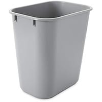 Rubbermaid 12.9L Rectangular Waste Basket Grey