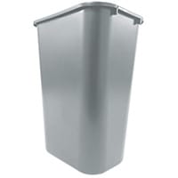 Rubbermaid 39L Rectangular Waste Basket Grey