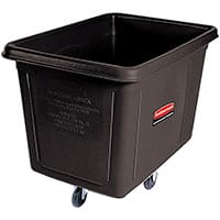 Rubbermaid Cube Truck 0.6 Cubic Metre 121.9 x 86.7 x H92.7cm Black