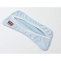 Rubbermaid HYGEN Glass Cleaning Cover Mop Head for Microfiber Flexi Mop Frame Blue