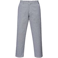 Portwest S068 Harrow Chef Trousers Houndstooth Pattern Large