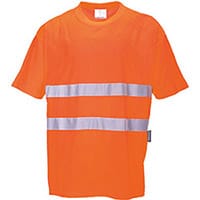 Portwest S172 Cotton Comfort T-Shirt Orange 3XL