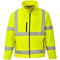 Portwest S424 Hi-Vis Softshell Jacket Yellow Medium