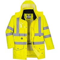 Portwest S427 Hi-Vis 7-in-1 Jacket Yellow Medium