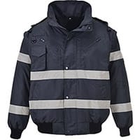 Portwest S435 Iona 4in1 Bomber Jacket Navy Large