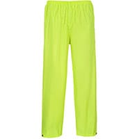Portwest S441 Portwest Rain Trousers Yellow XL