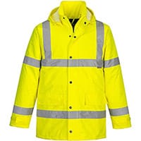 Portwest S460 Hi-Vis Traffic Jacket Yellow Medium