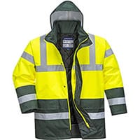 Portwest S466 Contrast Traffic Jacket Yellow & Green Medium