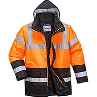 Portwest S467 Hi-Vis 2-Tone Jacket Orange & Black XXL