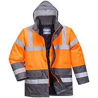Portwest S467 Hi-Vis 2-Tone Jacket Orange & Grey 3XL