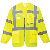 Portwest S475 Hi-Vis Executive Jacket Yellow Medium