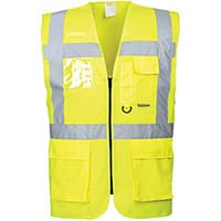 Portwest S476 Berlin Executive Vest Yellow XSmall