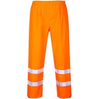 Portwest S480 Hi-Vis Traffic Trouser Orange XL (Regular Fit)