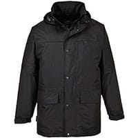 Portwest S523 Oban Fleece Lined Jacket Black XSmall