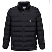 Portwest S547 Heated Tunnel Jacket Black XL