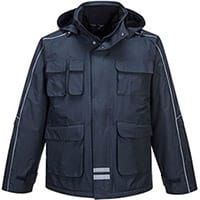 Portwest S563 RS Multi-Pocket Parka Navy Medium