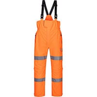 Portwest S594 Hi-Vis Extreme Bib & Brace Overall Orange Medium