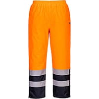Portwest S598 Hi-Vis Winter Trousers Orange/Navy Size XXXL Regular Fit