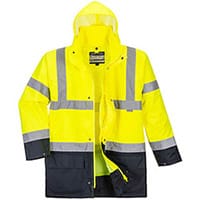 Portwest S766 Essential 5in1 Hi-Vis Jacket Yellow & Black XL