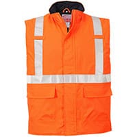 Portwest S776 Bizflame FR Bodywarmer Orange Medium