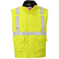 Portwest S776 Bizflame FR Bodywarmer Yellow Large