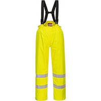 Portwest S781 Antistatic FR Lined Trousers Yellow XL