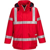 Portwest S785 Bizflame FR Antistatic Jacket Red Small