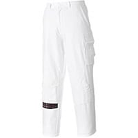 Portwest S817 Painters Trousers White XL (Regular Fit)