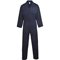 Portwest S998 Euro Cotton Boilersuit Navy Medium (Regular Fit)