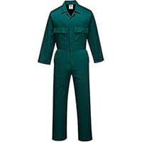 Portwest S999 Euro Work Boilersuit Bottle Green Small (Regular Fit)