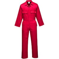 Portwest S999 Euro Work Coverall Red Size XXXL Regular Fit