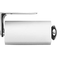 Simplehuman Wall-Mountable Kitchen Roll Holder - Brushed Steel, Space-Saving Design, Ref KT1086