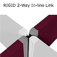 Rigid 2-Way Link For 1600mm High Sprint Eco Freestanding Screens